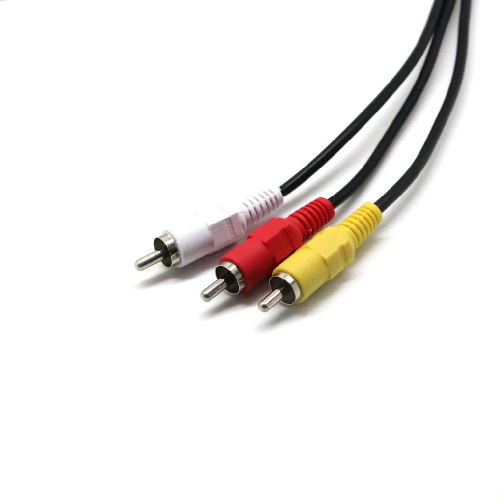 USB Male to 3 RCA +  to  S-Video 3 RCA Adaptor