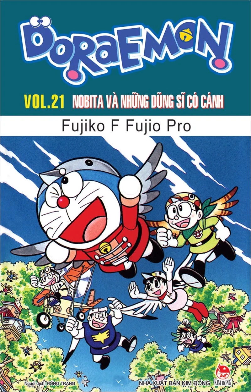 Sách - Doraemon truyện dài Vol.21: Nobita và những dũng sĩ có cánh