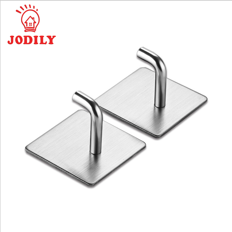 Móc INOX 304 Treo Đồ nặng, treo thớt, nồi niêu INOX 304 Dán Mọi Bề Mặt