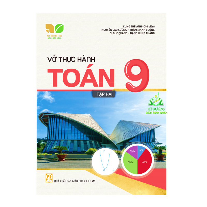 Sách - Combo Vở thực hành Toán 9 Tập 1+2 (Kết nối tri thức với cuộc sống)