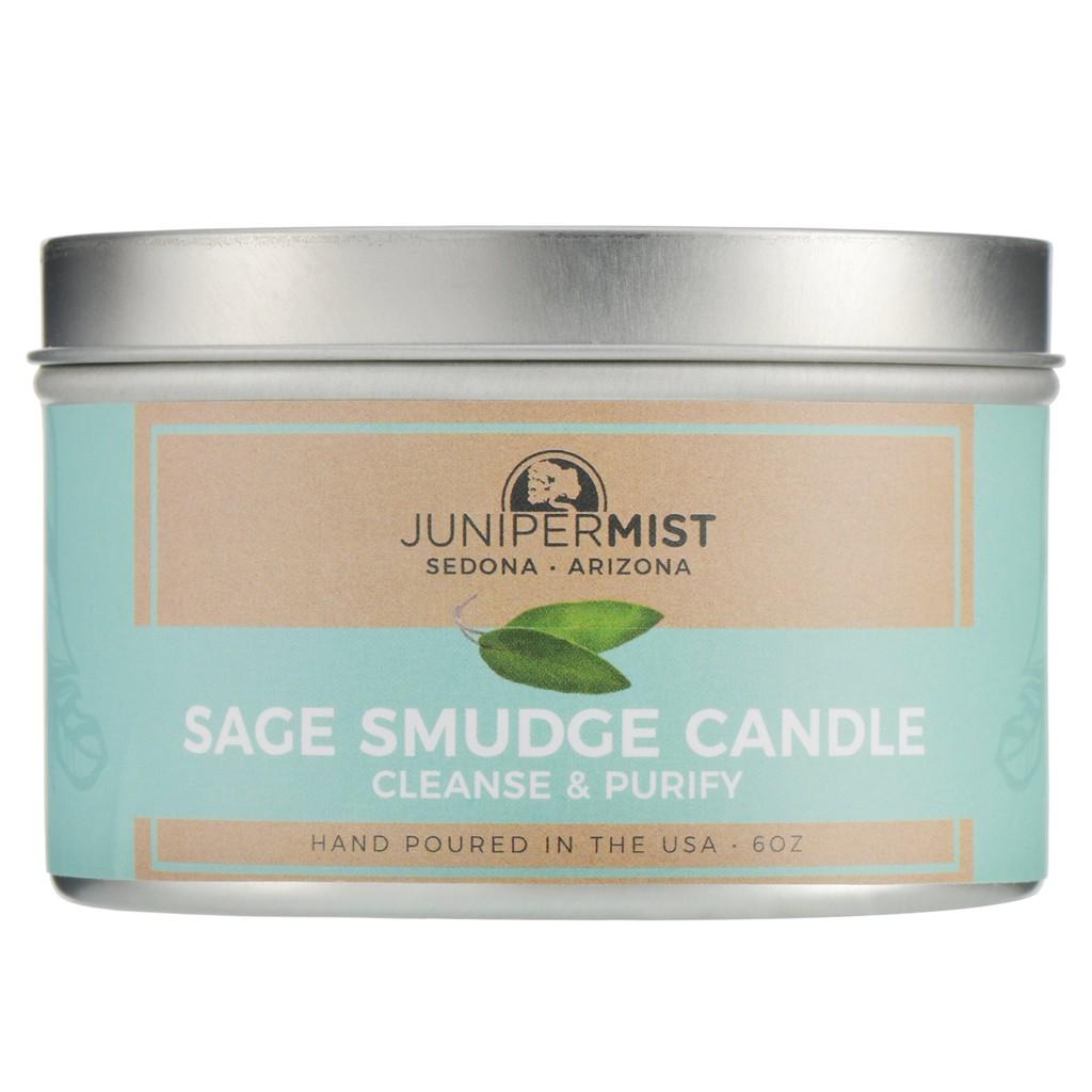 NẾN THANH TẨY NĂNG LƯỢNG TIÊU CỰC JUNIPER MIST (Sage Smudge Candle)_SAGE GARDEN