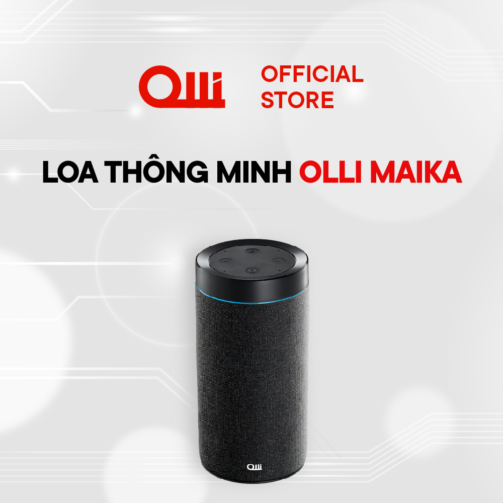 Loa thông minh OLLI MAIKA - Đen Nguyên Bản - Hàng Chính Hãng