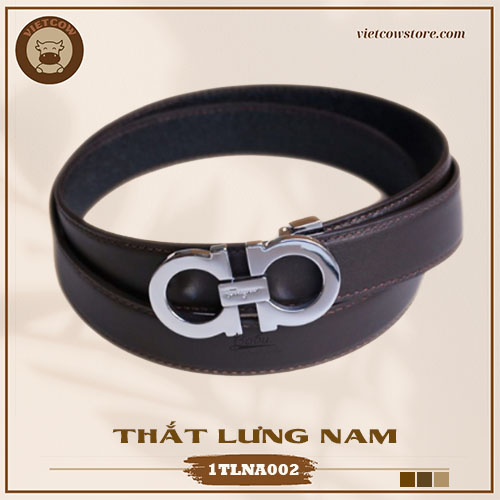 Thắt Lưng Nam Da Bò Nappa, Thắt Lưng Nam Thời Trang VietCow _1TLNA002