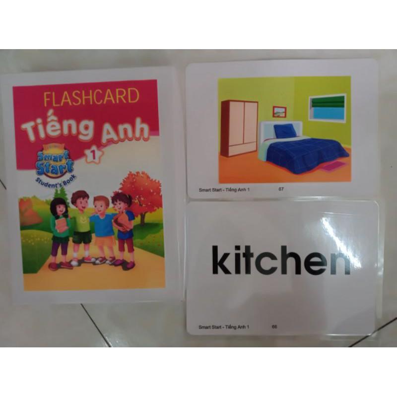 Flashcard (thẻ học ép plastic) lớp 1 của (BGD) mới