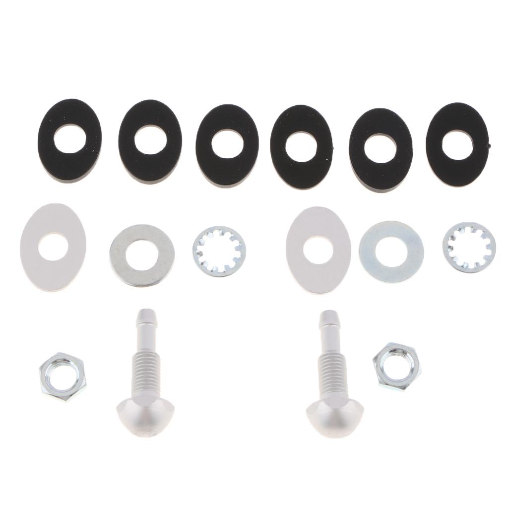 Car Vehicle Windshield Spray Nozzle On Front Hood Wiper Washer Spray