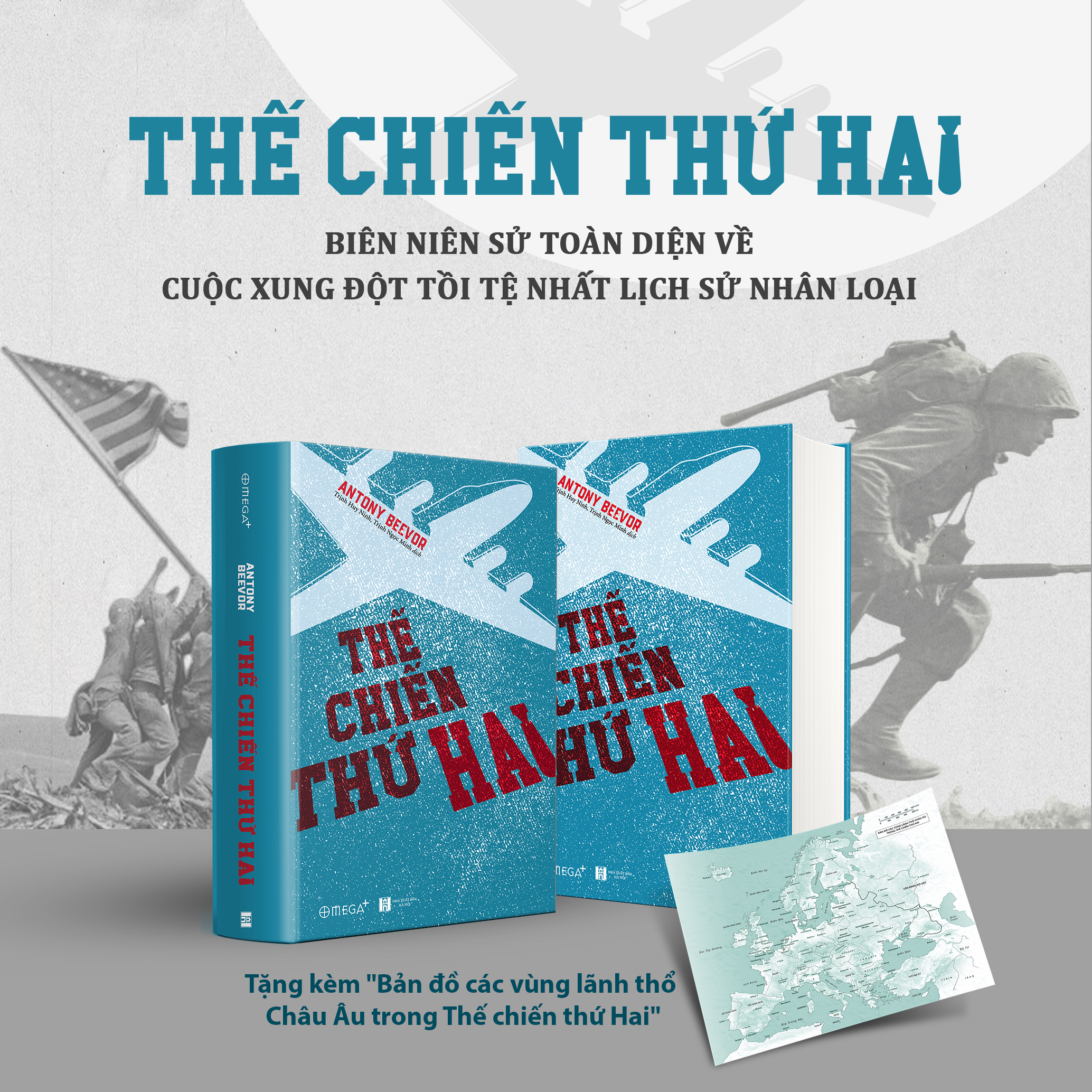 Pre-Order Thế Chiến Thứ Hai (Antony Beevor)