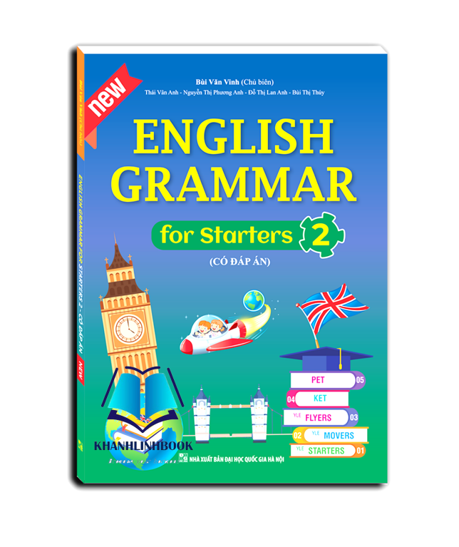 Sách - Combo 2c - English grammar for starters (có đáp án) - trọn bộ