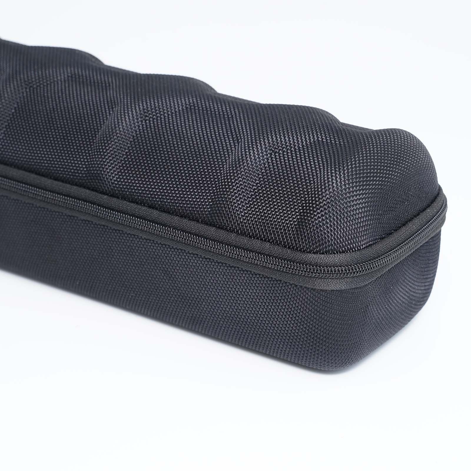 6 Slots Watch Roll Travel Case EVA Hard Shell Watch Holder Zipper Case