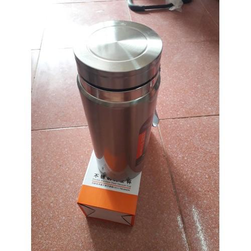 Bình inox giữ nhiệt kèm lưới lọc và dây đeo 1200ml, 1500ml Bao L, giữ nhiệt 12 tiếng