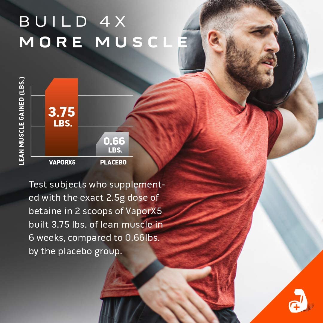 Pre Workout Vapor X5 (30Serving) - Tăng Sức Mạnh Sức Bền của Muscletech