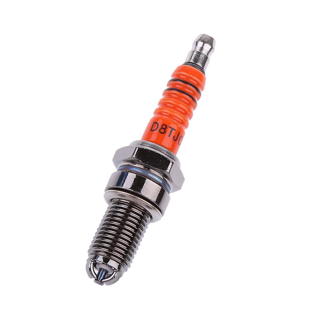 2 Pieces A7TJC 3-Electrode Spark Plug CG 125cc - 250cc Moped Scooter ATV