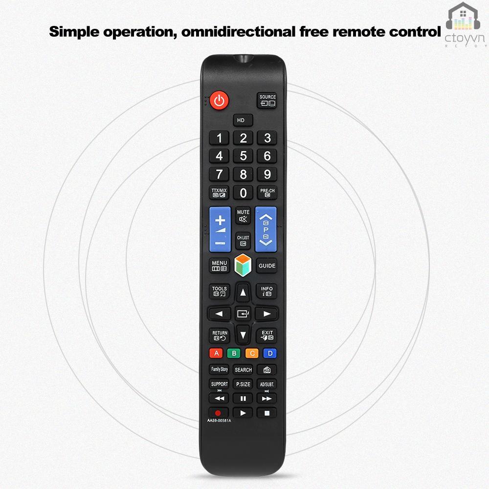 Điều khiển từ xa thông minh cho HDTV LED Smart Digital TV màu đen