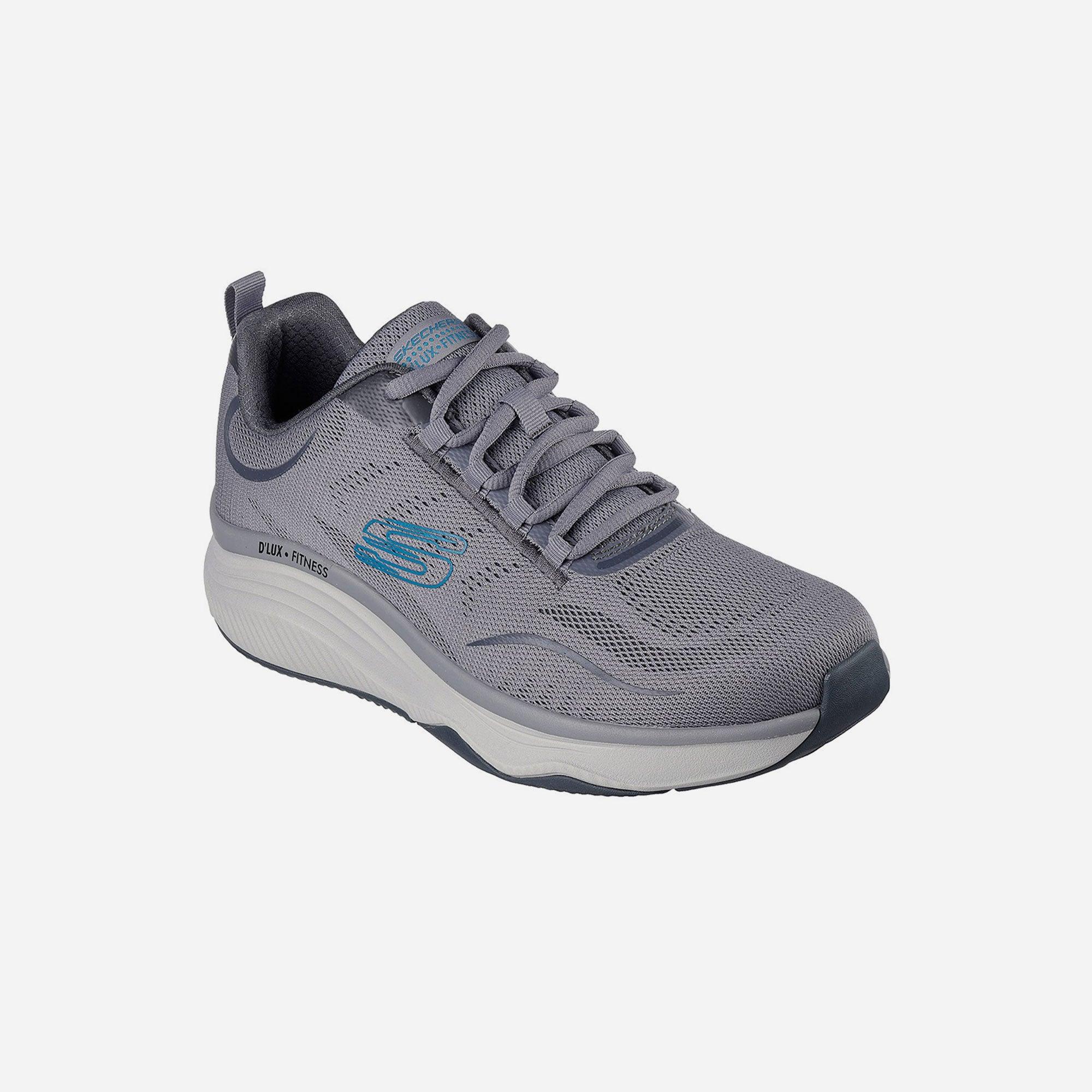 Giày sneakers nam Skechers D'Lux Fitness - 232615-GYBL