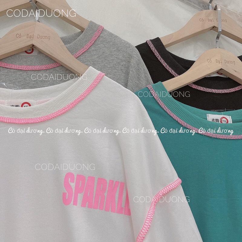 Nỉ cổ tròn sparkle