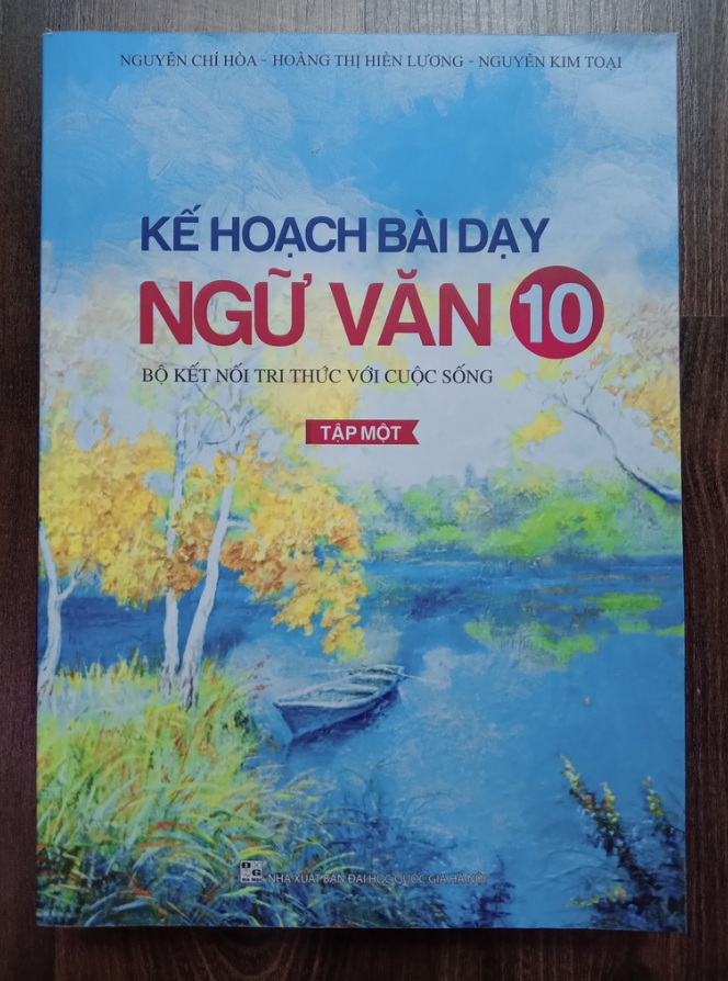 Sách - Combo Kế Hoạch Bài Dạy Ngữ Văn 10 - Tập 1 + 2 ( Bộ Kết Nối Tri Thức Với Cuộc Sống )