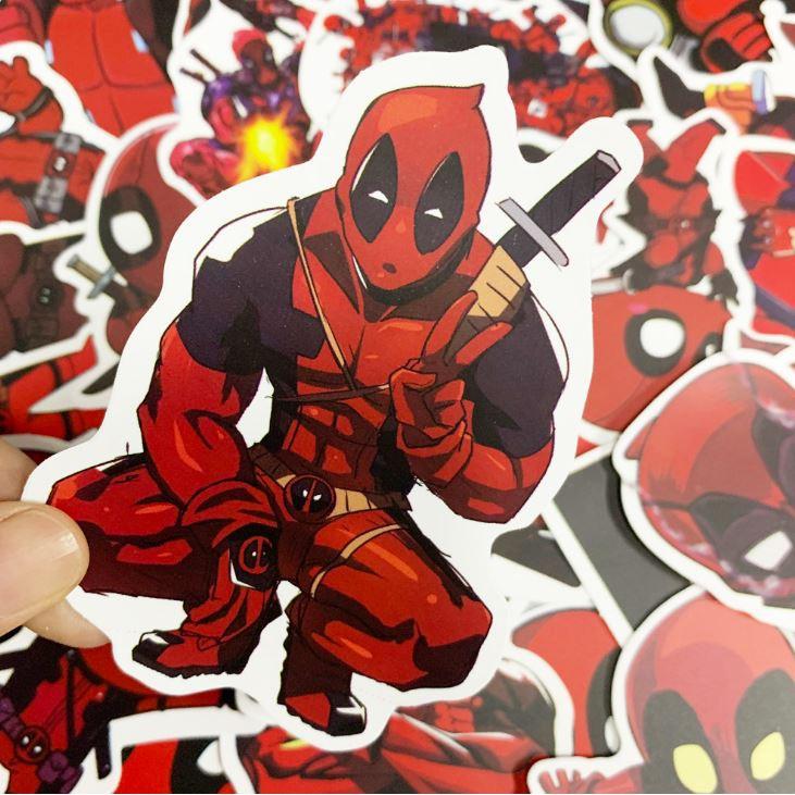 Sticker dán cao cấp DEADPOOL ms#4