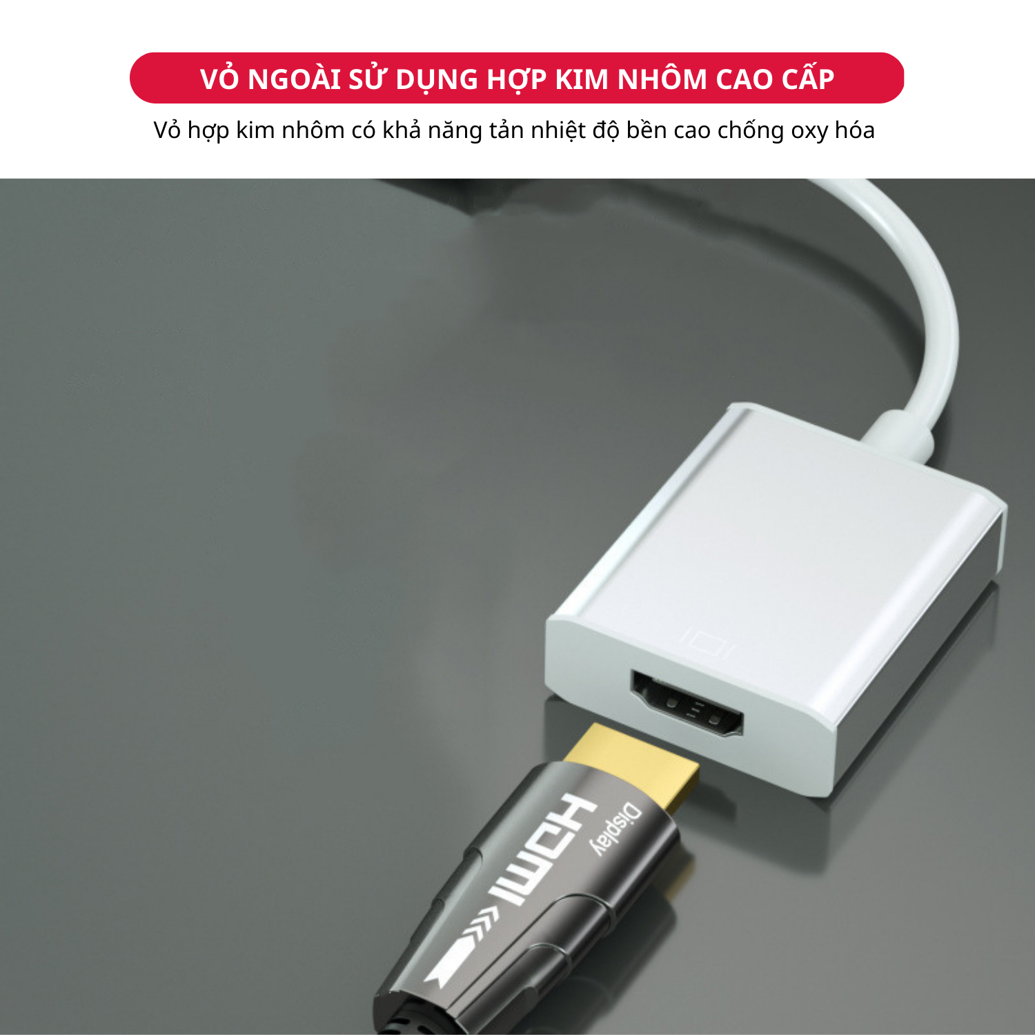 Hub Chuyển Đổi USB Type C to HDMI Độ Phân Giải 4K, 1080P Cho Tivi/Laptop/Playstation/PC - Hàng Chính Hãng Tamayoko