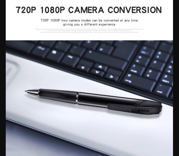 Bút bi viết cao cấp V8 HD 1080 sắc nét