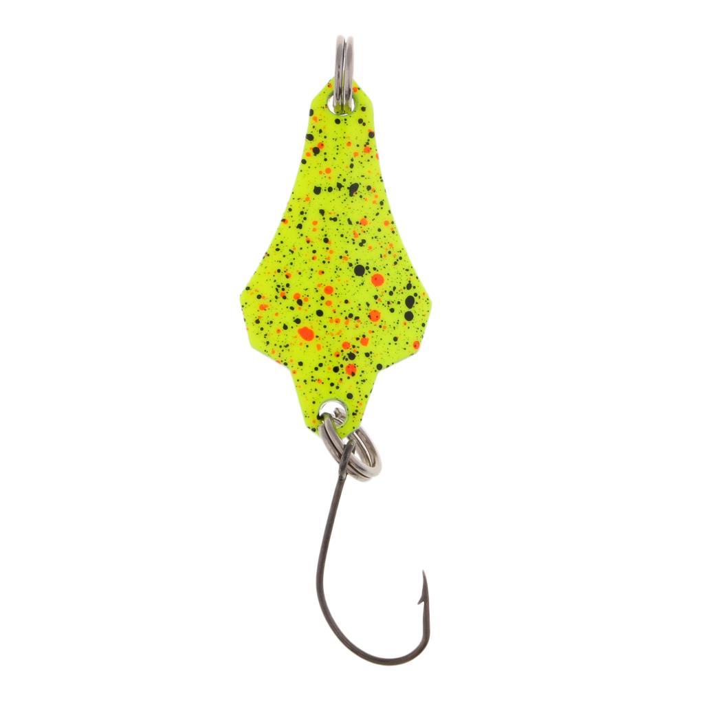 1 Piece Spoon Sequin Fishing Lure Metal Hard Bait Spinnerbait Crankbait 100% Brand New High Quality
