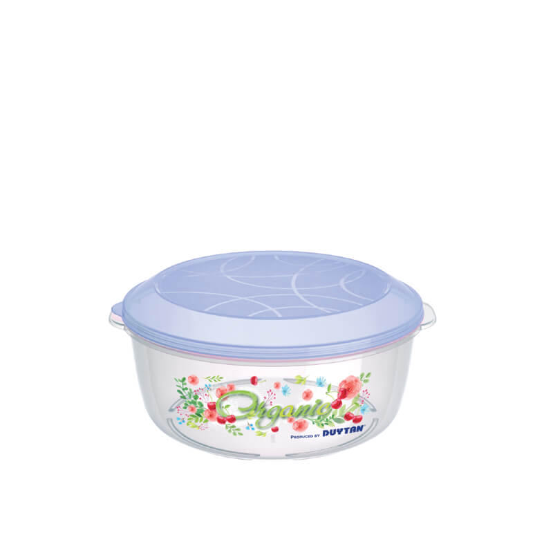 Combo 2 Thố Tròn Lớn Duy Tân 3000 ml (Ø 24.4 x 11.1 cm) No.973