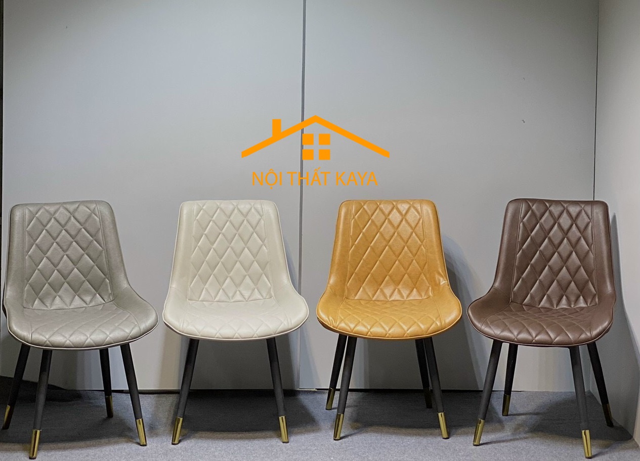 Ghế Angel Nhập Khẩu Bọc Da Microfiber Cao Cấp - Khung và chân ghế bằng Thép Carbon sơn tĩnh điện chống rỉ sét KY-GH11