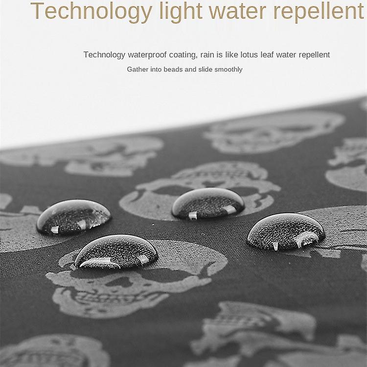 Ô đầu lâu cổ điển Chống tia cực tím Bảo vệ chống nắng gấp tự động Bumbershoot