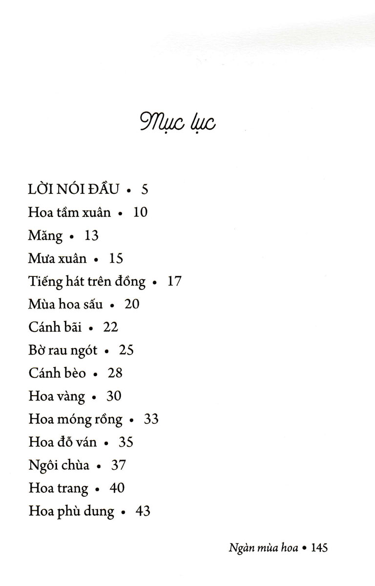 Ngàn Mùa Hoa - Nét Đẹp Thiên Nhiên (PNU)