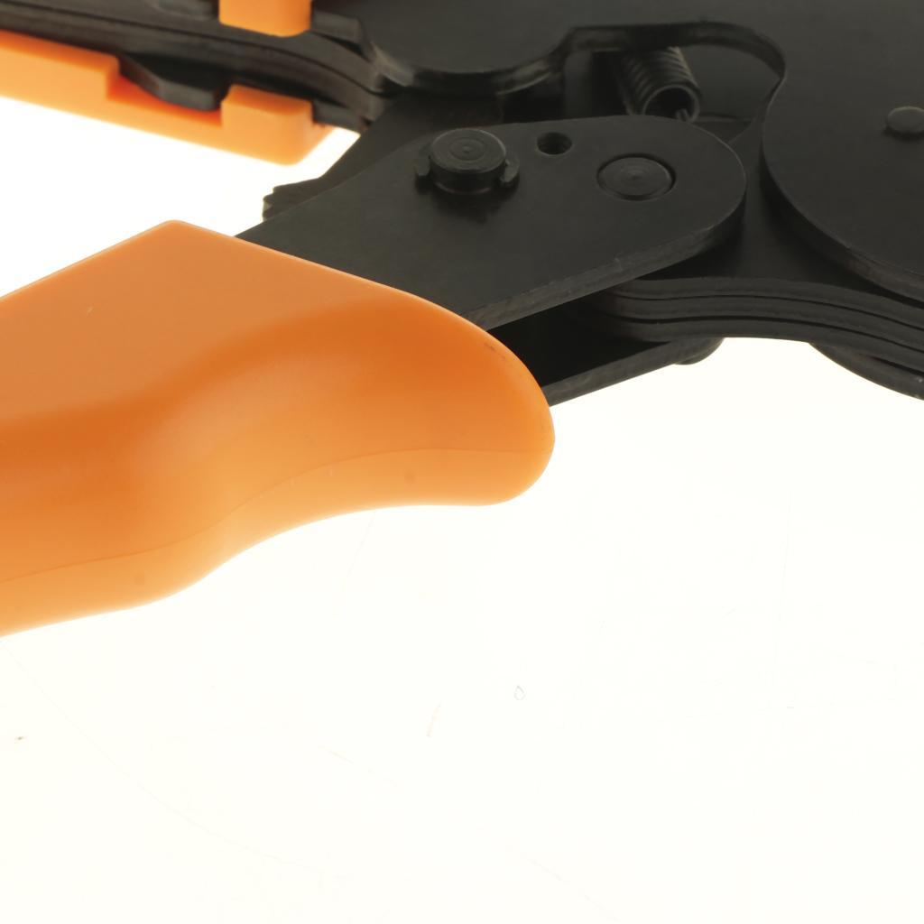 Ratcheting Wire Terminal Crimper For Gage Wire Ends Ferrules D AWG23-10, providing you with easy operation and sturdy crimping