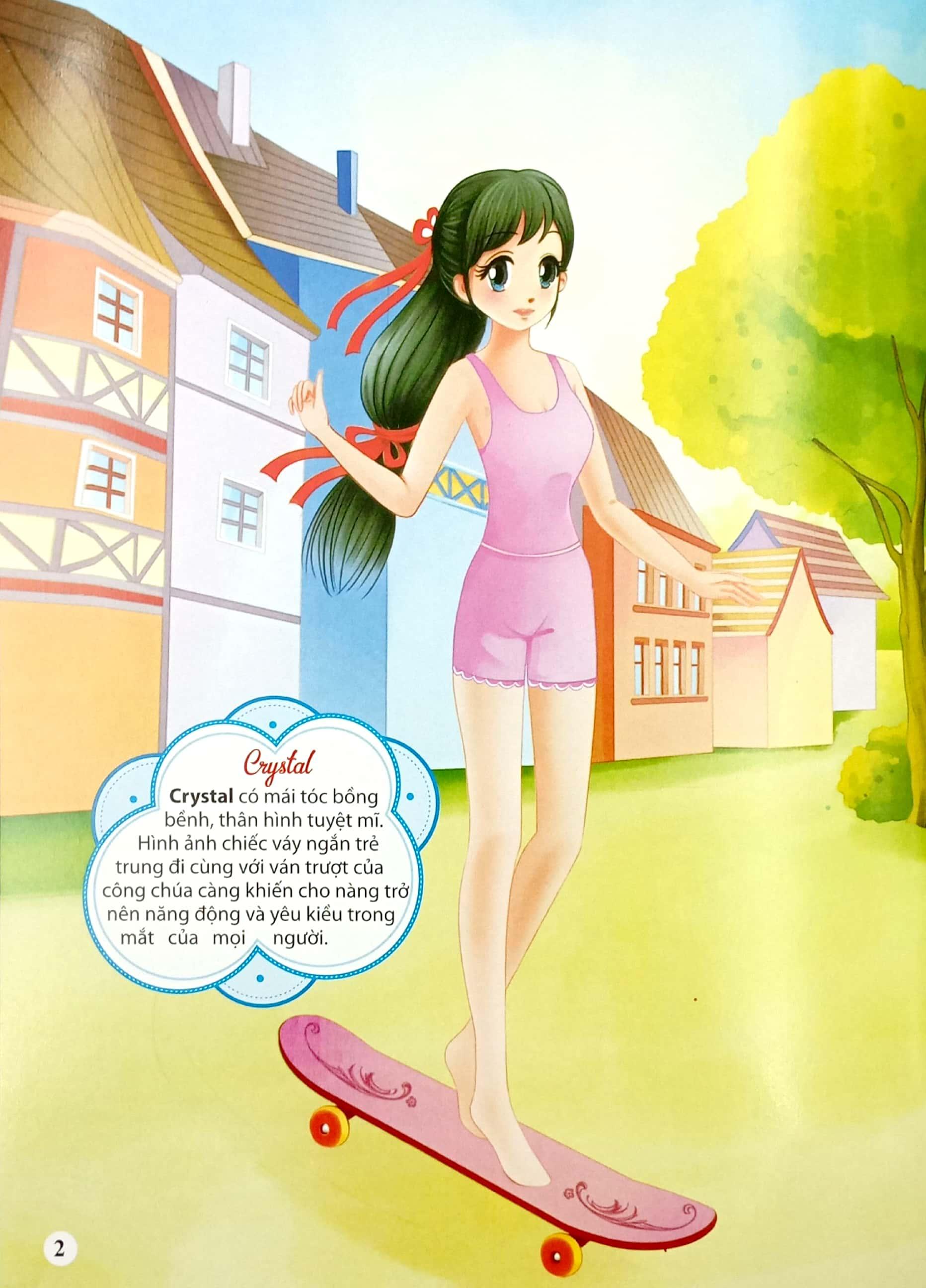 368 Bóc Dán Sticker - Hình Dán Trang Phục Công Chúa - Quyển 10 - Ngọt Ngào