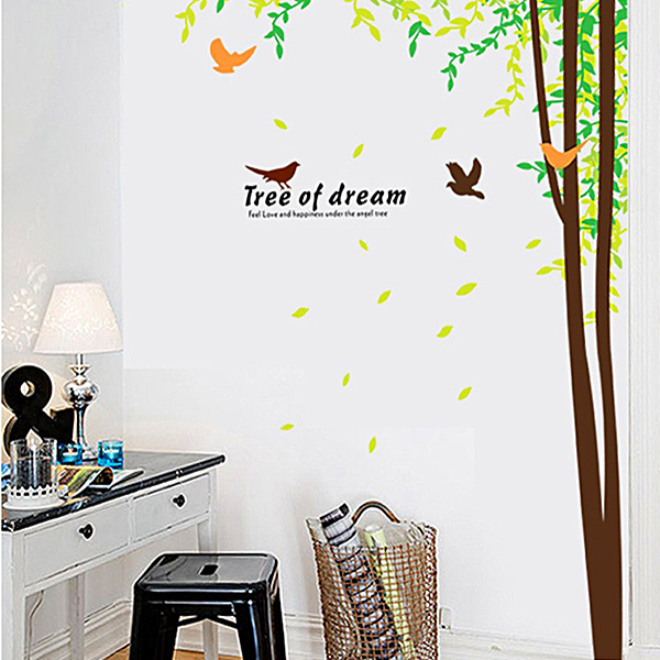 Decal Dán Tường Cây Xanh Binbin PK374