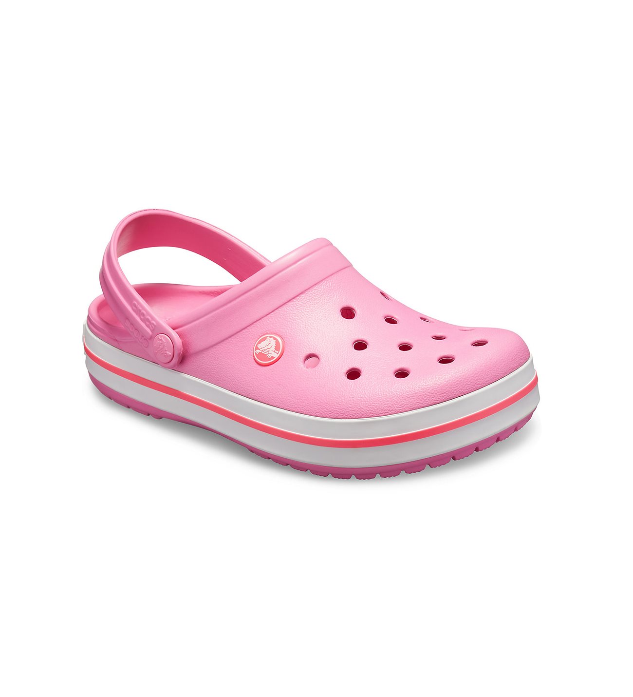 Giày  Crocs Crocband Unisex 11016 - Hồng nhạt - M8W10