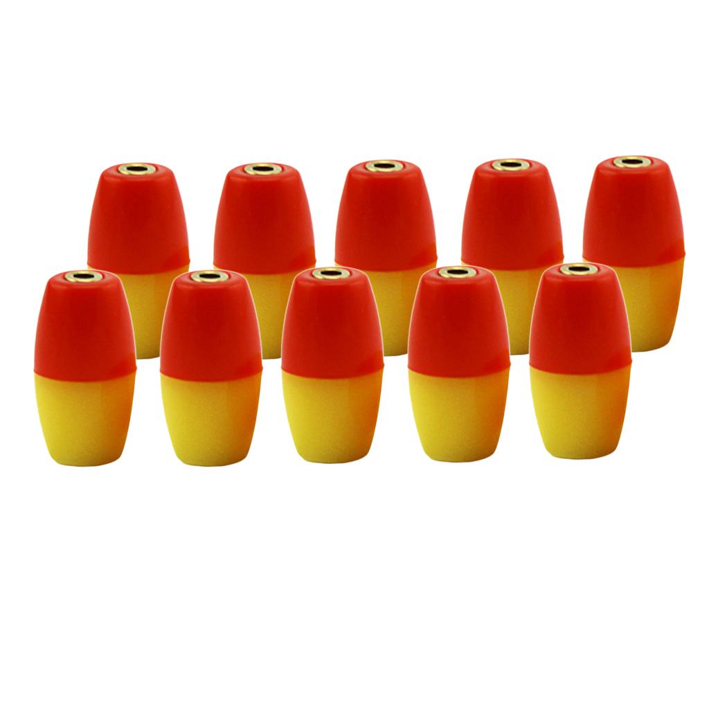 10pcs Plastic Luminous Fishing Float Bobbers Buoy
