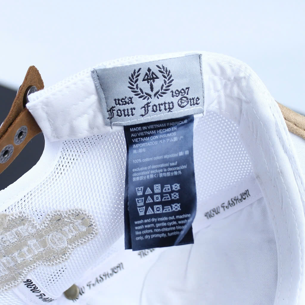 Nón nam, mũ lưỡi trai Song kê phối vải jeans form đẹp thời trang đường phố