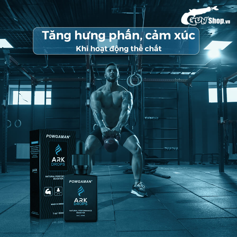 Tinh chất gia tăng cảm xúc Powgaman Ark Drops - Chai 30ml | GUNSHOP VIỆT NAM