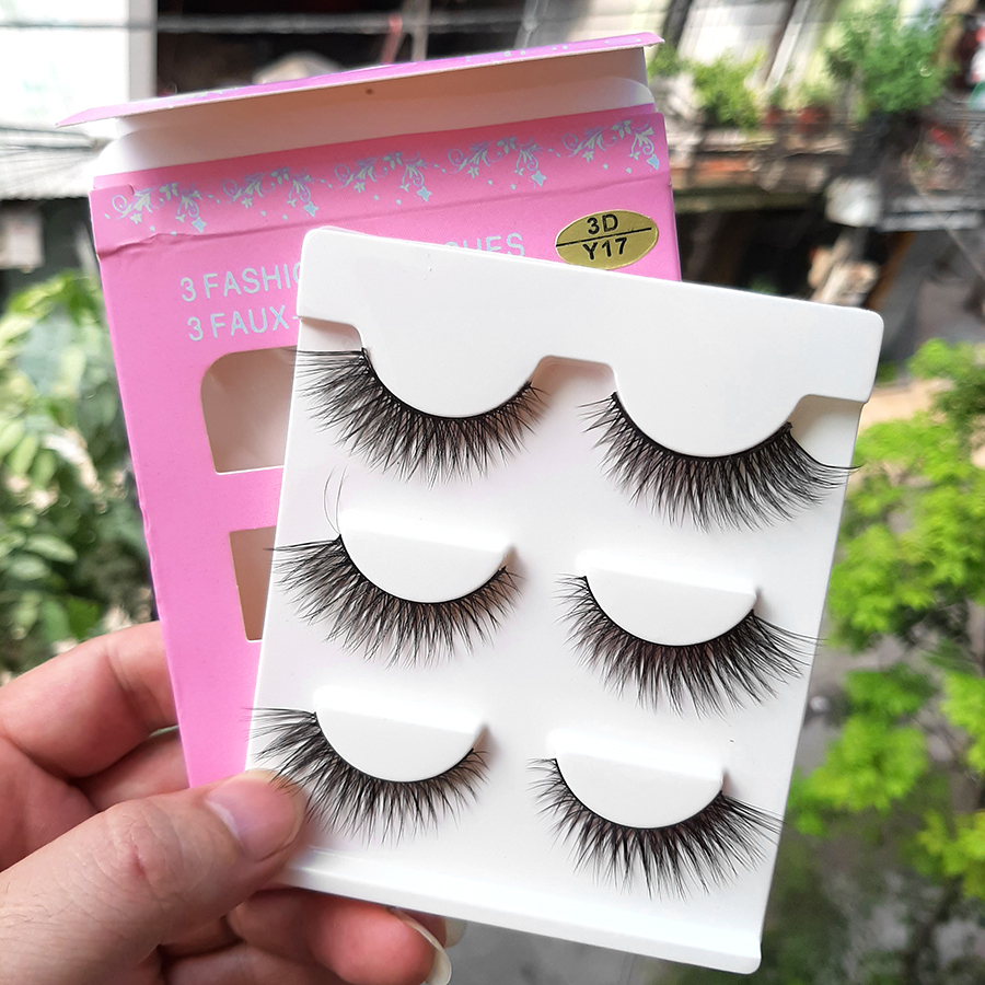 Mi giả 3 Fashion Eyelashes 3 Faux - Cils (kiểu mi 3D/Y17)