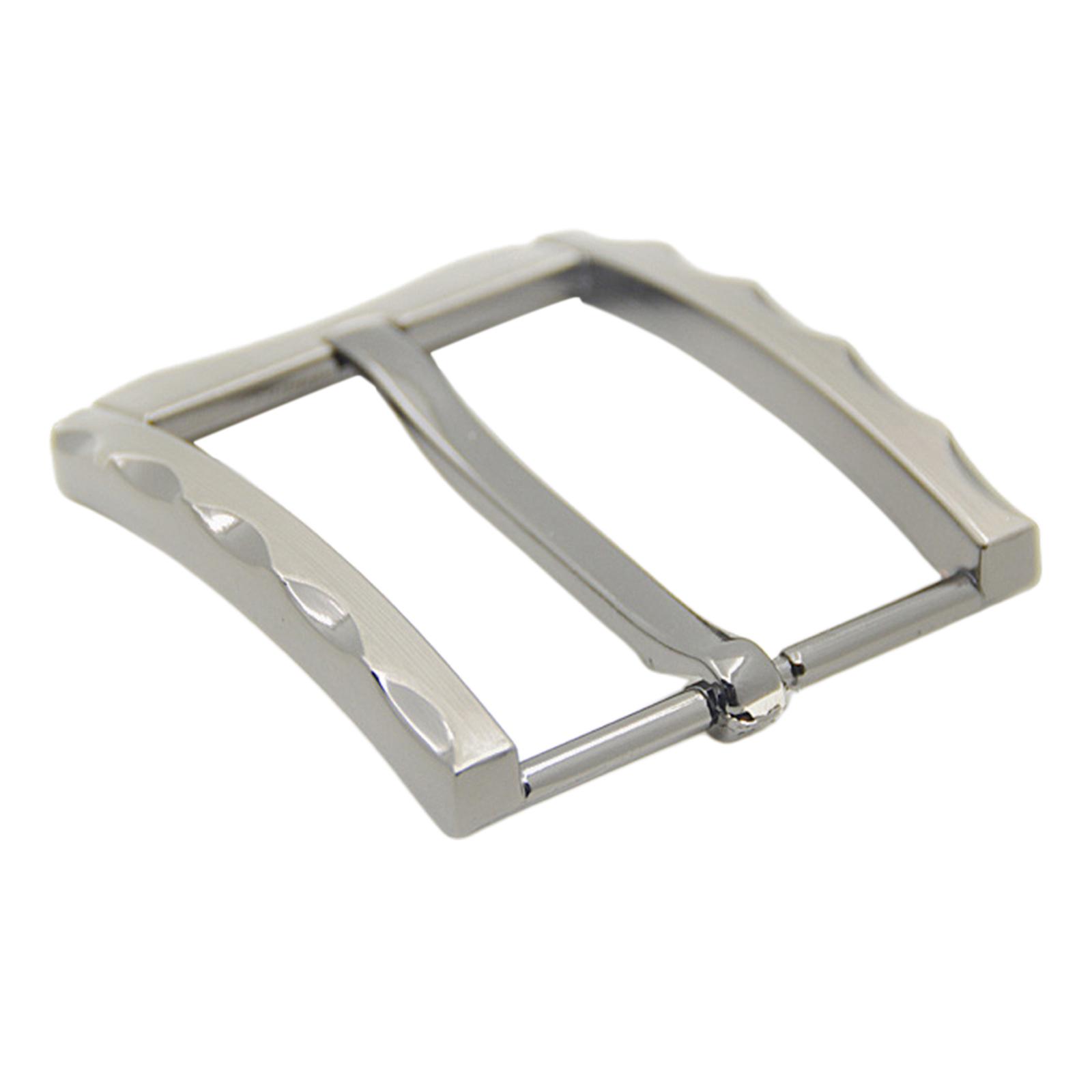 Single Prong Rectangular Belt Buckle Waist Belt Buckle, Alloy Belt Buckle, Pin Buckle for Men Women Leather Belt