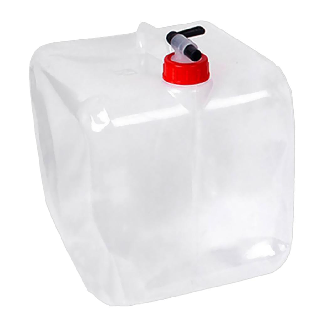 Drinking Water Pot Folding Water Bucket Bottle for Outdoor 10L