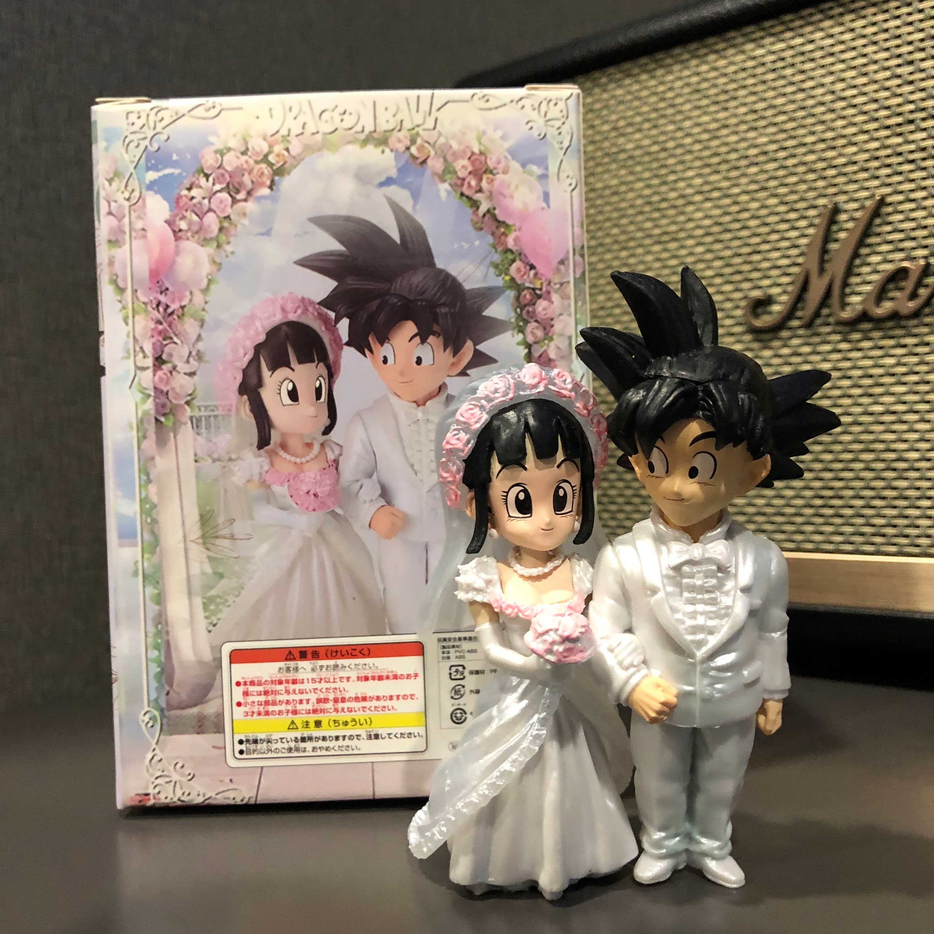 Mô hình đám cưới Goku và Chichi 31 cm  - Dragon Ball