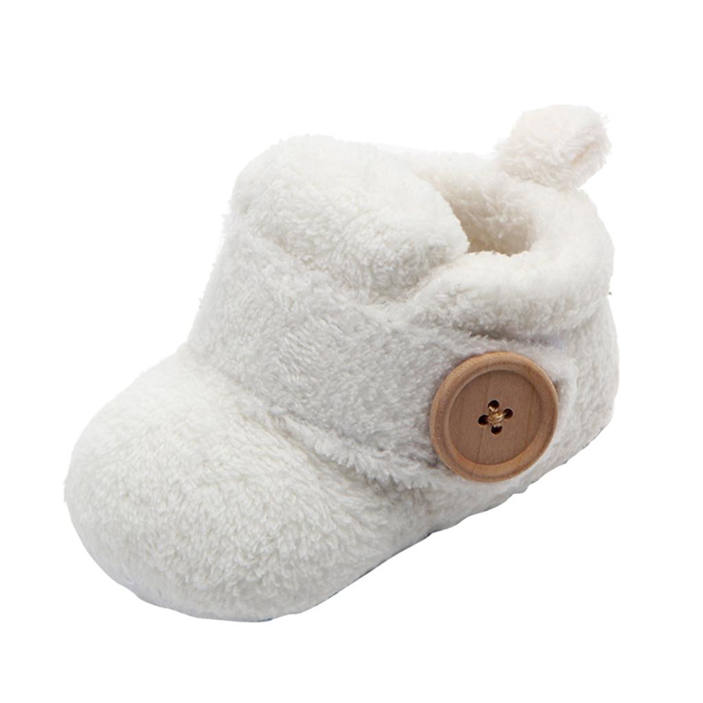 Baby Soft Cloth Sole Shoes Winter Warm Toddler Shoes