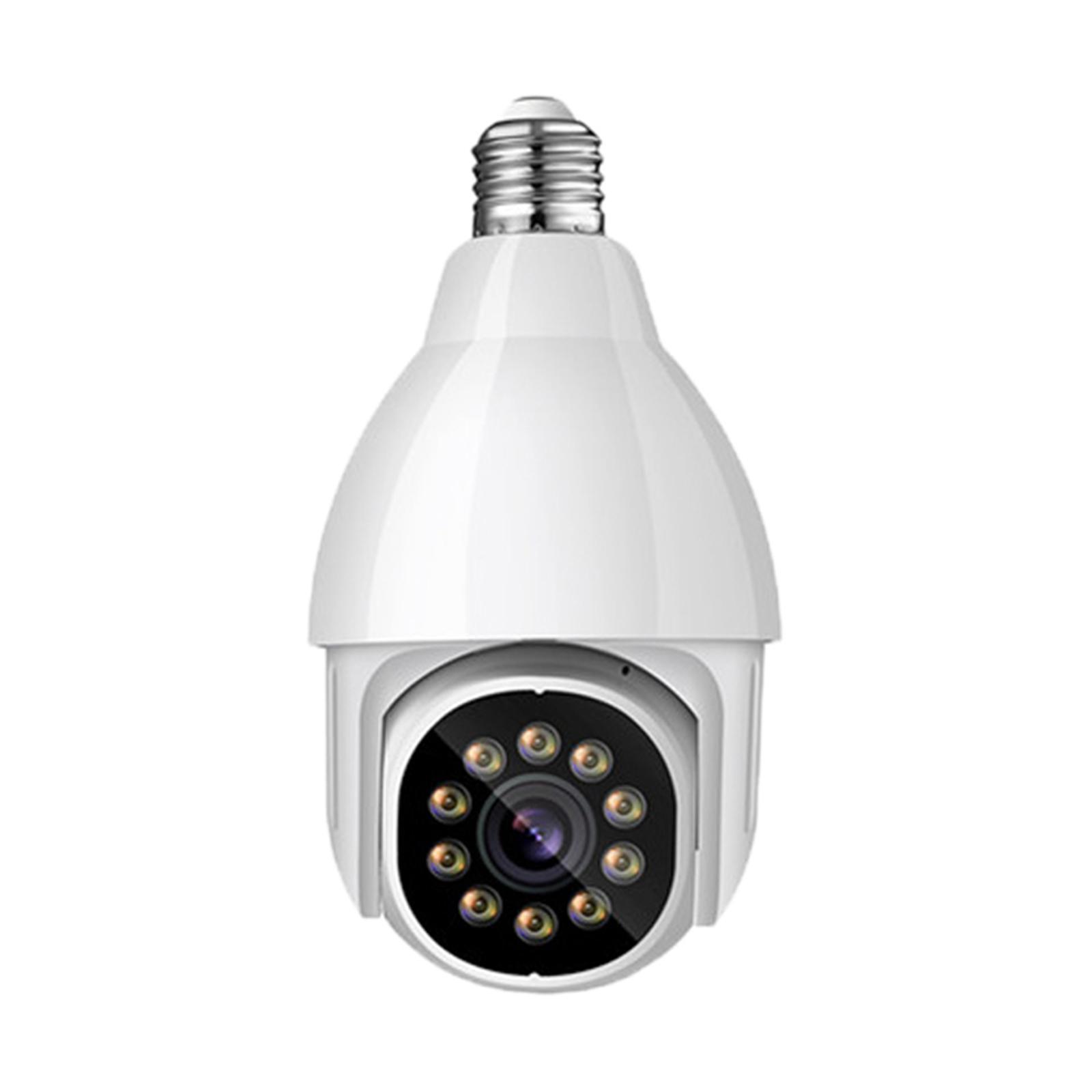 Bulb Shape 2MP E27 WiFi Wireless  Camera IP Camera for