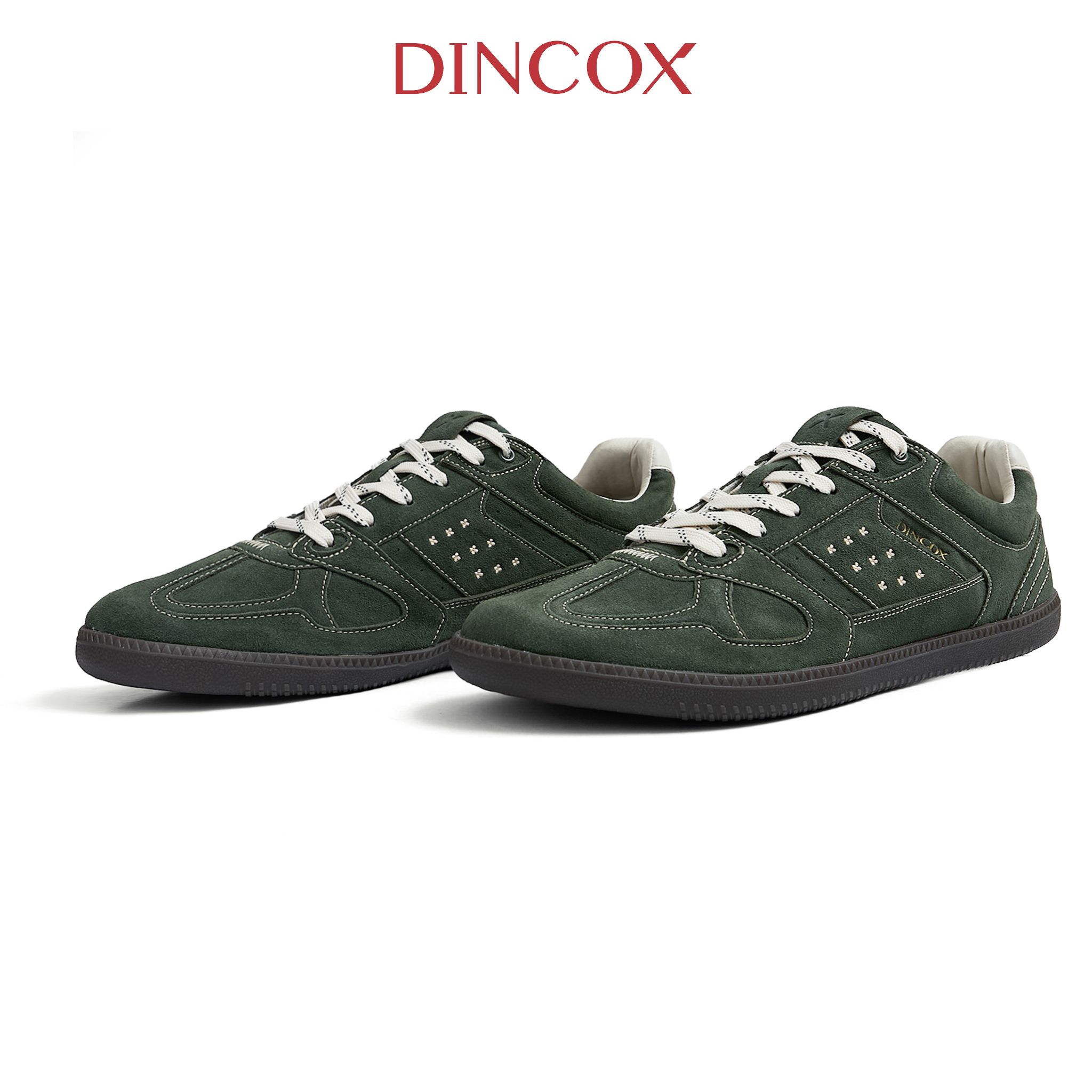 [NEW ARRIVAL] Giày Sneaker Nam Nữ Da Suede Cao Cấp Dincox Shoes DC50 WEED