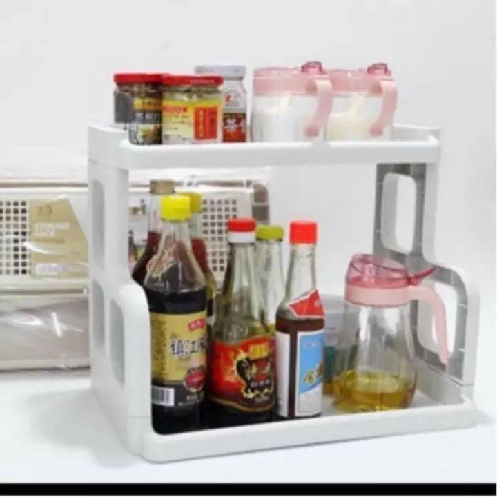 KỆ ĐA NĂNG ĐỰNG GIA VỊ CHỮ H, ĐỂ ĐƯỢC MỌI VỊ TRÍ MÀ KHÔNG CẦN KHOAN TƯỜNG
