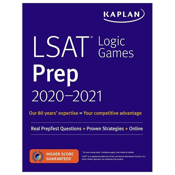 Sách ngoại văn: LSAT Logic Games Prep 2020-2021 : Real PrepTest Questions + Proven Strategies + Online