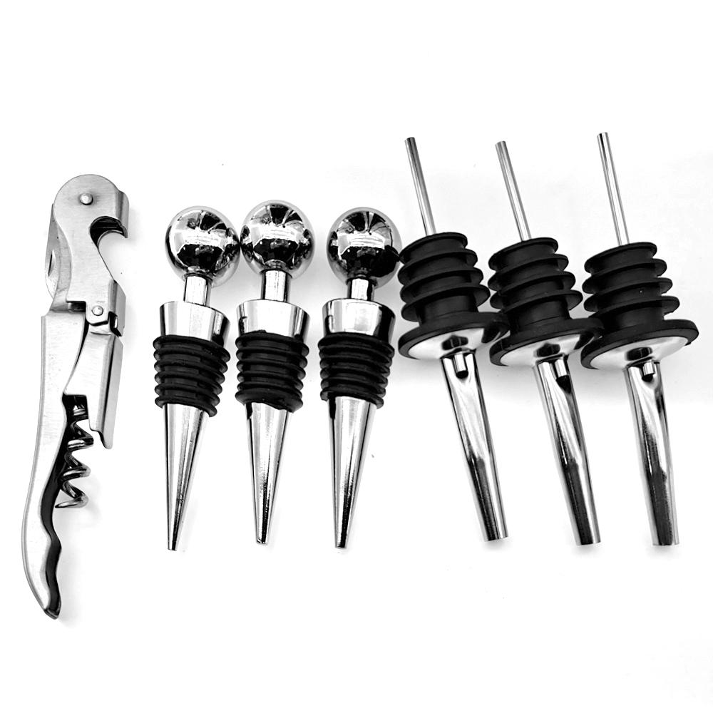 Trọn bộ dụng cụ pha chế cocktail 14 cái bằng thép không gỉ,