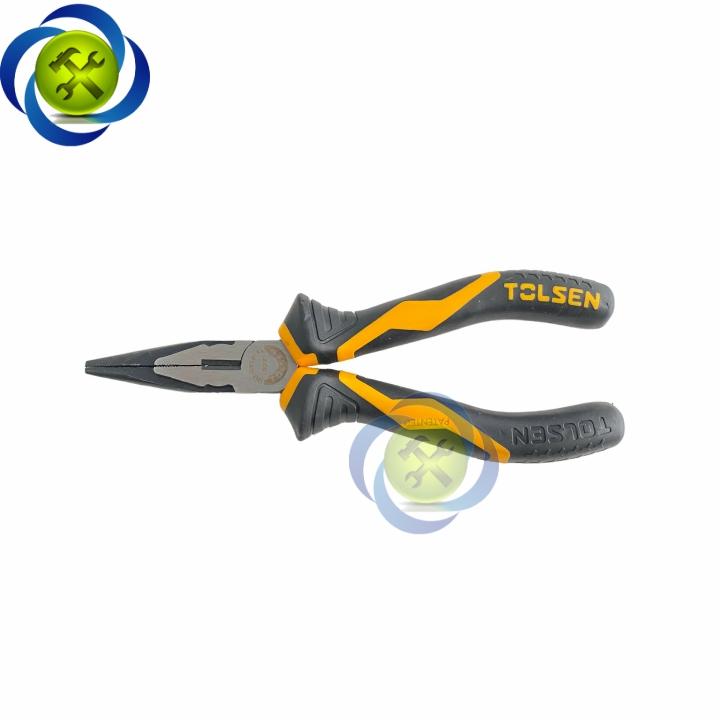 Kìm nhọn Tolsen 10021 dài 160mm loại công nghiệp