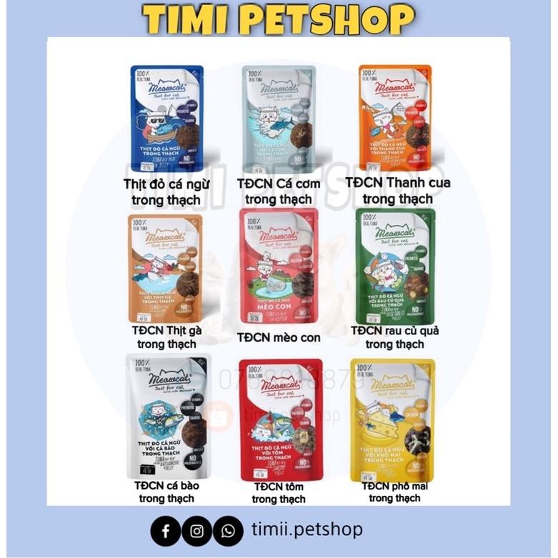 Pate Meowcat cho mèo 70g 9 vị