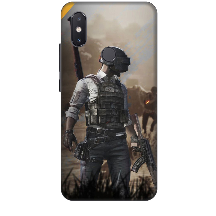 Ốp lưng dành cho điện thoại XIAOMI MI 8 SE hình PUBG Mẫu 10