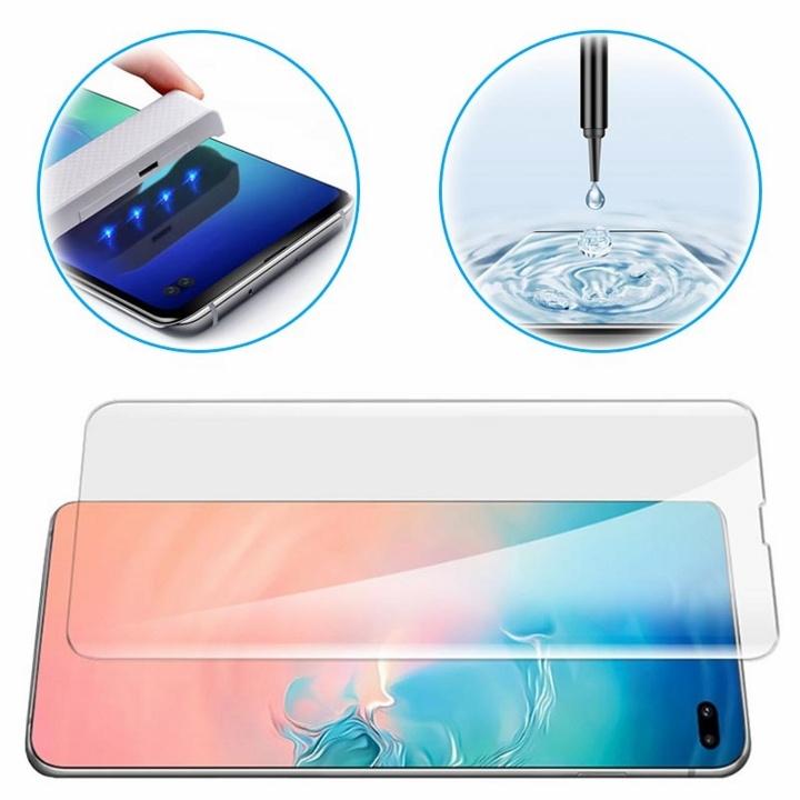 Kính Cường Lực Dành Cho Samsung S20 Plus S20 Ultra S10+ S8 + S9 + Note 8 Note 9 Note10+ Note20 Ultra S21+ S21 Ultra full keo UV