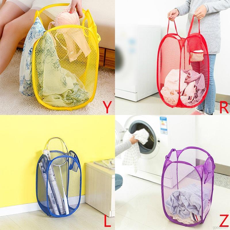 Giỏ Lưới Đựng Quần Áo Bẩn Tiện Lợi