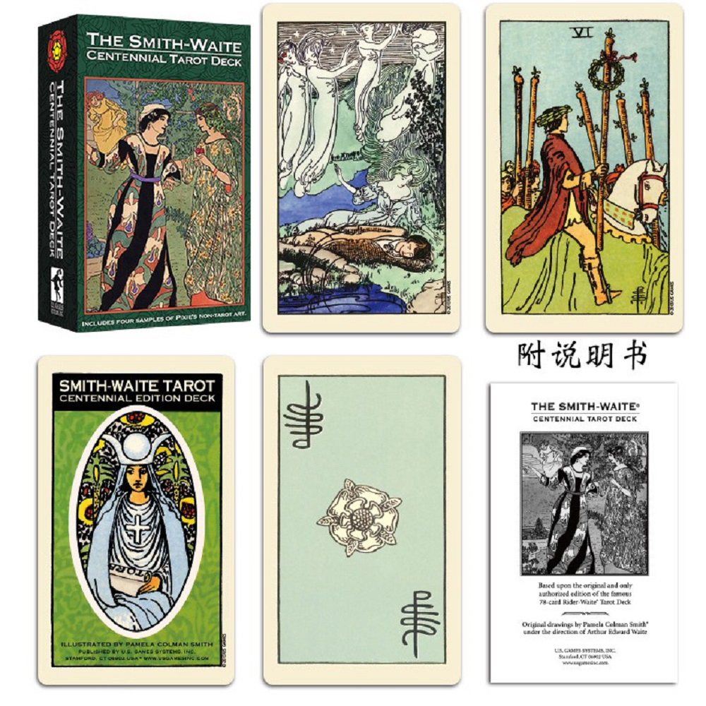 Bộ Bài Tarot Waite Tarot Borderless Edition Tặng Đá Thanh Tẩy